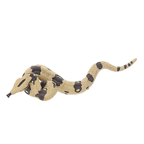 Toyvian Boa Constrictor kinderspielzeug für Naturpädagogisches hühner kniffliges Schlangenspielzeug emuliertes Schlangenmodell Plastik Beige Toyvian Boa Constrictor kinderspielzeug für Naturpädagogisches hühner kniffliges Schlangenspielzeug emuliertes Schlangenmodell Plastik Beige von Toyvian