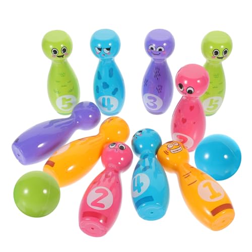 Toyvian Bowling Set Teilig mit Bällen Wetterfestes Outdoor und Indoor für Kleinkinder Fördert Teamwork und Soziale Interaktion Pädagogisches Freizeitspiel für Jungen und Mädchen Toyvian Bowling Set Teilig mit Bällen Wetterfestes Outdoor und Indoor für Kleinkinder Fördert Teamwork und Soziale Interaktion Pädagogisches Freizeitspiel für Jungen und Mädchen von Toyvian