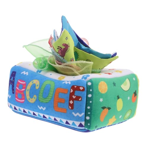 Toyvian Säuglings-knisterspielzeug Sensorisches Babyspielzeug Weiche Babybücher Für Babys Jungen Und Mädchen Spieltücherbox Toyvian Säuglings-knisterspielzeug Sensorisches Babyspielzeug Weiche Babybücher Für Babys Jungen Und Mädchen Spieltücherbox von Toyvian