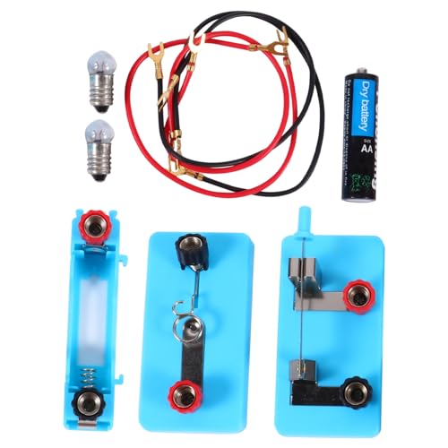 Toyvian Box Für Wissenschaftliche Experimente Maschine Starter Kits Schaltkreis Elektronik Wissenschafts Kit Signal Physik Experimente Physik Kit Kupferblau Toyvian Box Für Wissenschaftliche Experimente Maschine Starter Kits Schaltkreis Elektronik Wissenschafts Kit Signal Physik Experimente Physik Kit Kupferblau von Toyvian