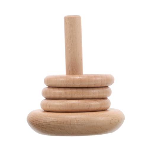 Toyvian Buchenholzgebäude Ringwurf Im Freien Stapelspielzeug Aus Holz Zum Bauen Für Kleinkinder Eltern-Kind- Holzunterricht Blöcke Babybausteine Beige Hölzern Toyvian Buchenholzgebäude Ringwurf Im Freien Stapelspielzeug Aus Holz Zum Bauen Für Kleinkinder Eltern-Kind- Holzunterricht Blöcke Babybausteine Beige Hölzern von Toyvian