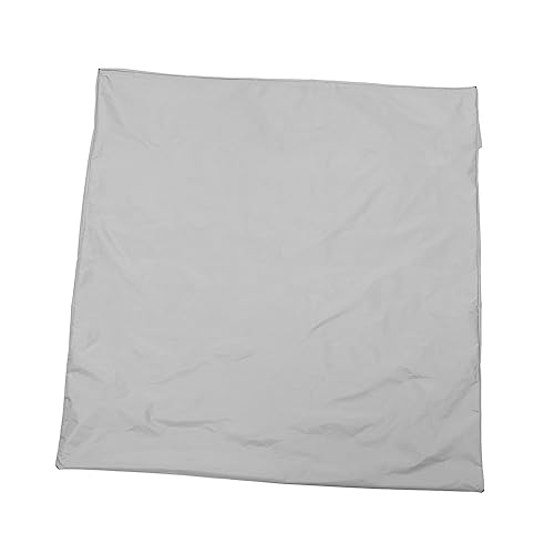 Toyvian Bunkerabdeckung Sandkasten Sandboxen Outdoor-Abdeckungen wasserdicht bedeckt Beckensand Schwimmbadabdeckung Becken mit Sandabdeckung wasserdichte Abdeckung Polyester-TAFT Grau von Toyvian