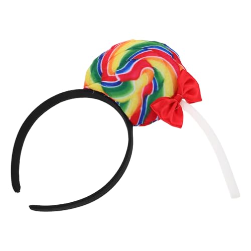 Toyvian Bunte Lollipop Stirnbänder für Mädchen Süßes Candy Haarband für Halloween Partys Kreative Kopfaccessoires für Familienfeiern Toyvian Bunte Lollipop Stirnbänder für Mädchen Süßes Candy Haarband für Halloween Partys Kreative Kopfaccessoires für Familienfeiern von Toyvian