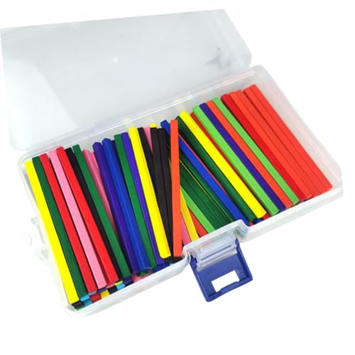 Toyvian Buntes Mathematik Lernspielzeug Langen Zahlenstäben Inklusive Aufbewahrungsbox und Rechenhilfe Fördert Frühkindliche Motorik Zählfähigkeiten und Mathematisches Denken für Toyvian Buntes Mathematik Lernspielzeug Langen Zahlenstäben Inklusive Aufbewahrungsbox und Rechenhilfe Fördert Frühkindliche Motorik Zählfähigkeiten und Mathematisches Denken für von Toyvian