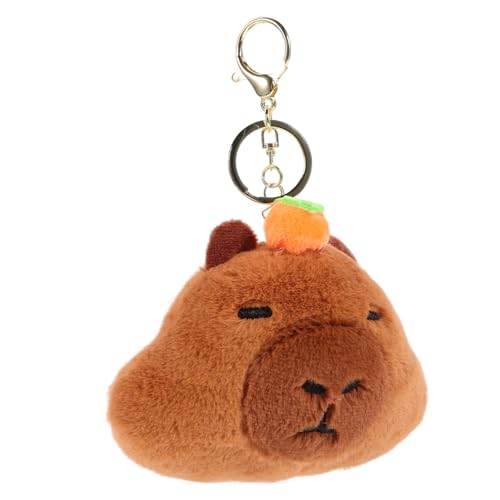 Toyvian Capybara Anhänger Schlüsselanhänger Dekoration Schöner Schlüsselanhänger Stofftier Schlüsselanhänger Capybara Schlüsselanhänger Rucksack Hängendes Capybara Ausgestopftes von Toyvian