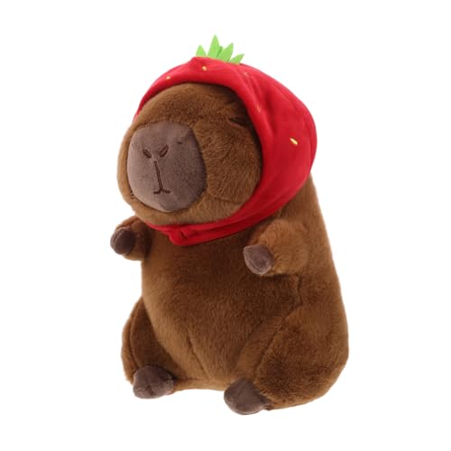 Toyvian Capybara-plüschpuppe Kirschkissen Erdbeere Wohnkultur Erdbeere Bekleidete Capybara-plüschtiere Erdbeerspielzeug Wasserschwein Kapybara-Kissen Erdbeerdekor Pp Baumwolle Toyvian Capybara-plüschpuppe Kirschkissen Erdbeere Wohnkultur Erdbeere Bekleidete Capybara-plüschtiere Erdbeerspielzeug Wasserschwein Kapybara-Kissen Erdbeerdekor Pp Baumwolle von Toyvian