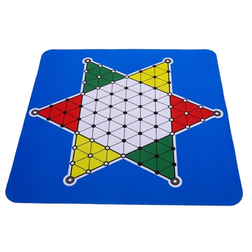 Toyvian Checkers Board Pad Zusammenklappbares Schachbrett Praktisches Schachbrett Schachspiel-Requisite Spielzubehör Schachbretter Spielversorgung Schachspiel Versorgung Blau Stoff Toyvian Checkers Board Pad Zusammenklappbares Schachbrett Praktisches Schachbrett Schachspiel-Requisite Spielzubehör Schachbretter Spielversorgung Schachspiel Versorgung Blau Stoff von Toyvian