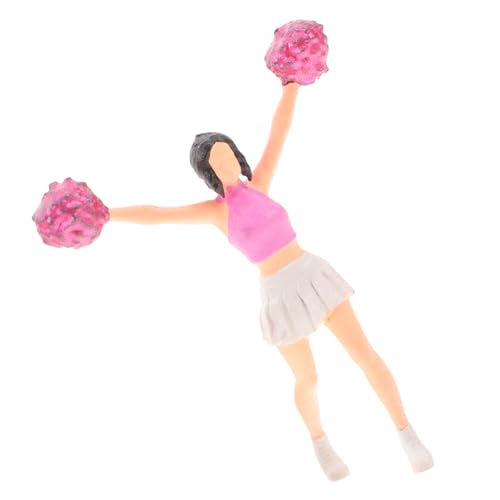 Toyvian Miniatur-Statue Einer Cheerleader-Puppe – Harzfigur Perfekt Für Die Heimdekoration Und Sammlung Toyvian Miniatur-Statue Einer Cheerleader-Puppe – Harzfigur Perfekt Für Die Heimdekoration Und Sammlung von Toyvian