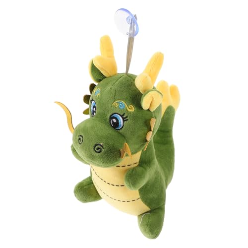 Toyvian Chinesisches Neujahr Drachen Stofftier Kuscheliges Maskottchen mit Saugnapf Anhänger Dekoration von Toyvian