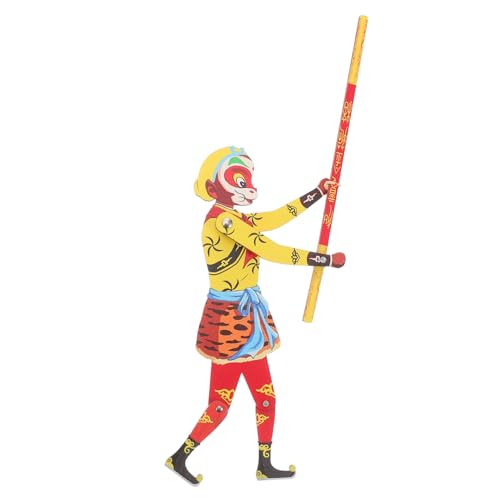 Toyvian Schattenpuppenspielzeug Traditionelles Chinesisches Puppenspiel Handgefertigtes Puppenspiel Aus Holz Für Das Theater von Toyvian