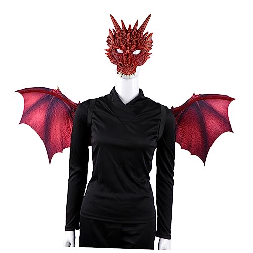 Toyvian Cosplay Drachenflügel Halloween Dämonendrachenflügel für Erwachsene Kinderkostüme Flügel Kostüm Drachen-Cosplay-Kostüm kostã¼me fã¼r erwachsene wings costume Cosplay-Zubehör rot Toyvian Cosplay Drachenflügel Halloween Dämonendrachenflügel für Erwachsene Kinderkostüme Flügel Kostüm Drachen-Cosplay-Kostüm kostã¼me fã¼r erwachsene wings costume Cosplay-Zubehör rot von Toyvian