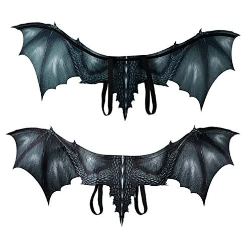 Toyvian Cosplay Drachenflügel Kostüm für hazbin Drachenkostüm Flügel Kostüm Feenflügel Fliege halloween costume halloween kleidung Drachenflügel für Erwachsene Cosplay-Zubehör Black Toyvian Cosplay Drachenflügel Kostüm für hazbin Drachenkostüm Flügel Kostüm Feenflügel Fliege halloween costume halloween kleidung Drachenflügel für Erwachsene Cosplay-Zubehör Black von Toyvian