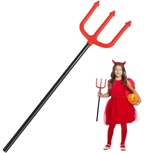 Toyvian Cosplay Zubehör Adault Toys Halloween Kostüme Kunststoff Teufel Pitchfork Scary Pronged Fork Red Gabeln Halloween Dekoration Halloween Party Dekoration Herren Heu Staff Teufelsgabel Toyvian Cosplay Zubehör Adault Toys Halloween Kostüme Kunststoff Teufel Pitchfork Scary Pronged Fork Red Gabeln Halloween Dekoration Halloween Party Dekoration Herren Heu Staff Teufelsgabel von Toyvian