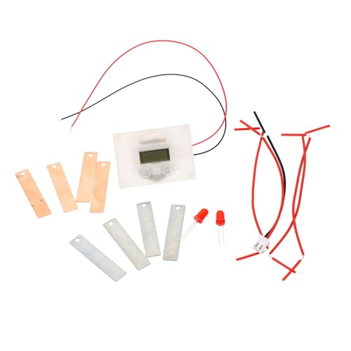 Toyvian DIY Fruchtbatterie Experimentierkasten mit Elektronischer Uhr für Schüler Wissenschaftsspielzeug zur Stromerzeugung aus Früchten Pädagogisches Elektronik Experimentierset für Toyvian DIY Fruchtbatterie Experimentierkasten mit Elektronischer Uhr für Schüler Wissenschaftsspielzeug zur Stromerzeugung aus Früchten Pädagogisches Elektronik Experimentierset für von Toyvian