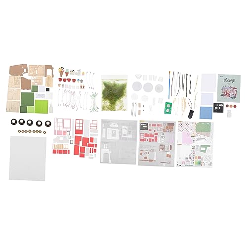 Toyvian DIY Miniaturhaus Modell aus Kreatives Bastelset für Pädagogisches Kreativität und Handfertigkeit Dekoration für Kinderzimmer Teile Süßes Eisdielen Design Toyvian DIY Miniaturhaus Modell aus Kreatives Bastelset für Pädagogisches Kreativität und Handfertigkeit Dekoration für Kinderzimmer Teile Süßes Eisdielen Design von Toyvian