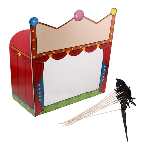 Toyvian DIY Schattenpuppen Bastelset für Kreatives Handwerks und Wissenschaftsexperiment mit Umfassendem Theater und Karnevalshintergrund zum Geschichtenerzählen Fördert Kreativität und Toyvian DIY Schattenpuppen Bastelset für Kreatives Handwerks und Wissenschaftsexperiment mit Umfassendem Theater und Karnevalshintergrund zum Geschichtenerzählen Fördert Kreativität und von Toyvian