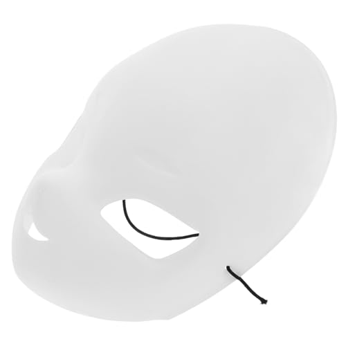 Toyvian DIY Vollgesichtsmaske aus Leere Weiße Maske für Cosplay Halloween und Maskerade zum Bemalen und Basteln Anpassbar für Gesichter Toyvian DIY Vollgesichtsmaske aus Leere Weiße Maske für Cosplay Halloween und Maskerade zum Bemalen und Basteln Anpassbar für Gesichter von Toyvian