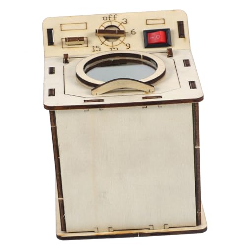 Toyvian DIY Waschmaschinen Modellbausatz aus Holz Pädagogisches Experimentierspielzeug für Hand Auge koordination Leicht Sicher Fördert Motorik und Wissenschaftliches Verständnis für Toyvian DIY Waschmaschinen Modellbausatz aus Holz Pädagogisches Experimentierspielzeug für Hand Auge koordination Leicht Sicher Fördert Motorik und Wissenschaftliches Verständnis für von Toyvian