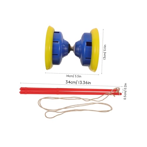 Toyvian DREI-achsen-Himmel Bambus Für Doppelend-diabolo- Kinderspielzeug Yoyo Dreifach Gelagertes Diabolo Ältere Menschen Tragen Diabolo Plastik Zufällige Farbe Toyvian DREI-achsen-Himmel Bambus Für Doppelend-diabolo- Kinderspielzeug Yoyo Dreifach Gelagertes Diabolo Ältere Menschen Tragen Diabolo Plastik Zufällige Farbe von Toyvian