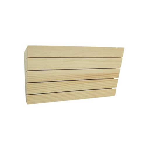 Toyvian Holz Basis Spielkarte Rack Display Fall 15x8x6cm Burlywood Dekorative Stehen Toyvian Holz Basis Spielkarte Rack Display Fall 15x8x6cm Burlywood Dekorative Stehen von Toyvian