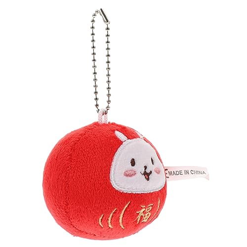 Toyvian Dharma-Kaninchen-Puppe Plüschkaninchenpuppenspielzeug Ausgestopftes Hasen-Maskottchen- Neujahrsvorräte Plüschkaninchen Stofftier Tier Stofftier Pp Baumwolle Rot Toyvian Dharma-Kaninchen-Puppe Plüschkaninchenpuppenspielzeug Ausgestopftes Hasen-Maskottchen- Neujahrsvorräte Plüschkaninchen Stofftier Tier Stofftier Pp Baumwolle Rot von Toyvian