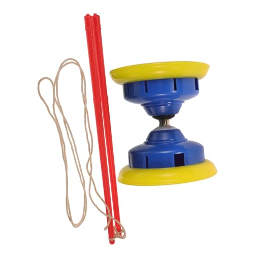 Toyvian Diabolo mit Dreifach Chinesisches Jonglier für Erwachsene Robust und Flexibel für Fitness Geschicklichkeit und Anfänger Verstellbarer Schnur Blau Zufällige Farbe Zufällige Farbe Toyvian Diabolo mit Dreifach Chinesisches Jonglier für Erwachsene Robust und Flexibel für Fitness Geschicklichkeit und Anfänger Verstellbarer Schnur Blau Zufällige Farbe Zufällige Farbe von Toyvian