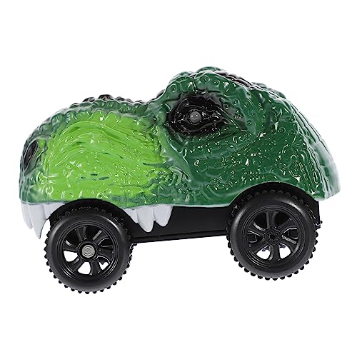 Toyvian Dinosaurier-Auto puppenwagen kinderspielzeug Auto Elektrische Rennstrecken für Dinosaurier Rennbahn Kinderauto Cartoon-Rennwagen Abs Green Toyvian Dinosaurier-Auto puppenwagen kinderspielzeug Auto Elektrische Rennstrecken für Dinosaurier Rennbahn Kinderauto Cartoon-Rennwagen Abs Green von Toyvian