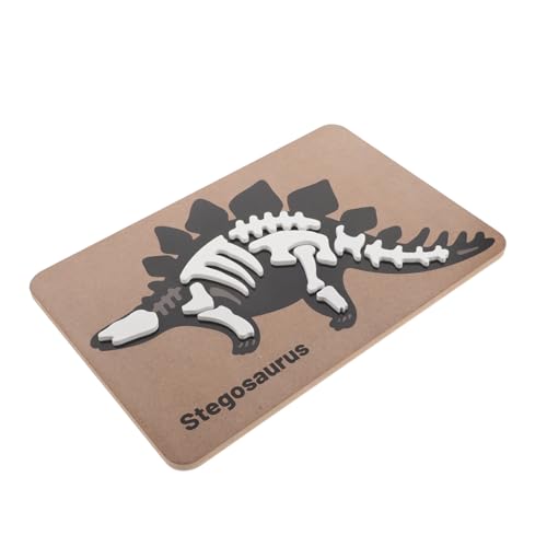 Toyvian Dinosaurier-Fossilien-Puzzle Dinosaurier Puzzle Holzpuzzle holzspielzeug Kinderpuzzle sensorische Tischaccessoires Dinosaurierskelette für hölzern Black Toyvian Dinosaurier-Fossilien-Puzzle Dinosaurier Puzzle Holzpuzzle holzspielzeug Kinderpuzzle sensorische Tischaccessoires Dinosaurierskelette für hölzern Black von Toyvian