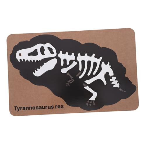 Toyvian Dinosaurier Holzpuzzle für Montessori Dinosaur Fossil Puzzle Kognitive für Jahre Skelettspielzeug zur Entwicklung von Problemlösungsfähigkeiten und Feinmotorik Toyvian Dinosaurier Holzpuzzle für Montessori Dinosaur Fossil Puzzle Kognitive für Jahre Skelettspielzeug zur Entwicklung von Problemlösungsfähigkeiten und Feinmotorik von Toyvian