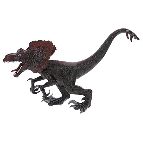 Toyvian Dinosaurier-Modell multifunktionales Dinosaurierspielzeug Spielzeugroboter Animal Figures Dilophosaurus kinderspielzeug Dinosauriermodell für Spiel Dinosaurier-Figur PVC Black Toyvian Dinosaurier-Modell multifunktionales Dinosaurierspielzeug Spielzeugroboter Animal Figures Dilophosaurus kinderspielzeug Dinosauriermodell für Spiel Dinosaurier-Figur PVC Black von Toyvian