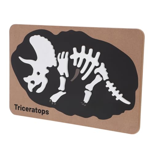 Toyvian Dinosaurier Fossil Holz-Puzzle Für Junge Mädchen Jahre Lernförderndes Spielzeug Dino Skelett Puzzle Interaktives Spielzeug Für Kreatives Geschichtenerzählen Toyvian Dinosaurier Fossil Holz-Puzzle Für Junge Mädchen Jahre Lernförderndes Spielzeug Dino Skelett Puzzle Interaktives Spielzeug Für Kreatives Geschichtenerzählen von Toyvian