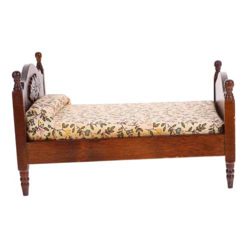 Toyvian Doppelbett Modellgröße Bett Twin Size Kinderbett Puppenmöbel Twin Bett Twin Bodenbett Luftbett Twin Miniatur Doppelbett Mini Doppelbett Holz Toyvian Doppelbett Modellgröße Bett Twin Size Kinderbett Puppenmöbel Twin Bett Twin Bodenbett Luftbett Twin Miniatur Doppelbett Mini Doppelbett Holz von Toyvian