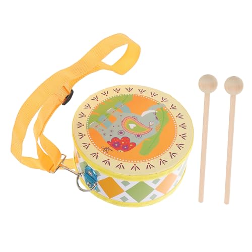 Toyvian Doppelseitige Handtrommel für Tragegurt und Schlägeln Musikalisches Schlaginstrument für Junge Mädchen für Kindergarten Musikunterricht und Kreative Rhythmusförderung Toyvian Doppelseitige Handtrommel für Tragegurt und Schlägeln Musikalisches Schlaginstrument für Junge Mädchen für Kindergarten Musikunterricht und Kreative Rhythmusförderung von Toyvian