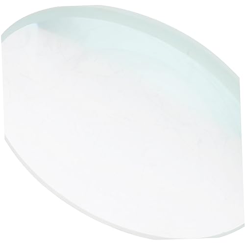 Toyvian Doppelte Konvexe Glaslinse 50mm Durchmesser Und 100mm Brennweite Für Physikalische Experimente Und Labore Optische Linse Für Bildungszwecke Und Wissenschaftliche Anwendungen von Toyvian