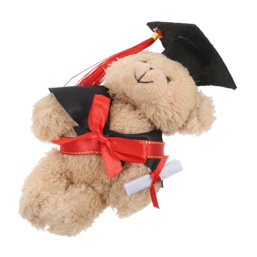 Toyvian Dr. Bärenpuppe Abschluss Bär Kofferraumschnalle kleine Dekoration -Dekoration abschluss abschlussgeschenk Bären-Absolventen-Kuscheltiere Bärenspielzeug Plüsch Brown Toyvian Dr. Bärenpuppe Abschluss Bär Kofferraumschnalle kleine Dekoration -Dekoration abschluss abschlussgeschenk Bären-Absolventen-Kuscheltiere Bärenspielzeug Plüsch Brown von Toyvian