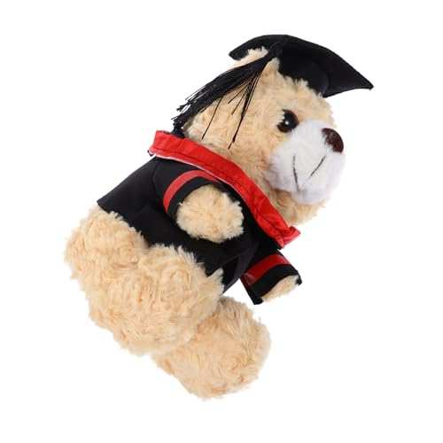 Toyvian Dr. Bärenpuppe Plüschspielzeug Plüschpuppe Kuscheltier süßer Bär Abschlussfeier abschlussgeschenk kinderspielzeug Dekoration Stoffbär Party-Abschlussbär Party dekorativer Plüschbär von Toyvian