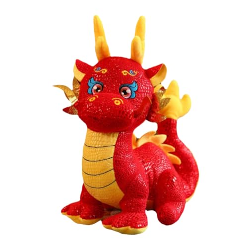 Toyvian Drachen-Kuscheltiere Chinese New Year chinesisch neujahr neujahr Silvester gastgeschenk glucksbringer puppenaugen Kuscheltier Drache Drachen-Neujahrsspielzeug Plüsch rot Toyvian Drachen-Kuscheltiere Chinese New Year chinesisch neujahr neujahr Silvester gastgeschenk glucksbringer puppenaugen Kuscheltier Drache Drachen-Neujahrsspielzeug Plüsch rot von Toyvian