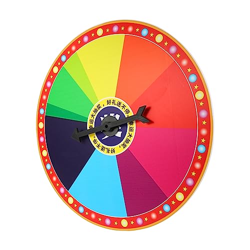 Toyvian Preisrad Drehbar Für Partys Rad Karneval Spiel Requisite Toyvian Preisrad Drehbar Für Partys Rad Karneval Spiel Requisite von Toyvian