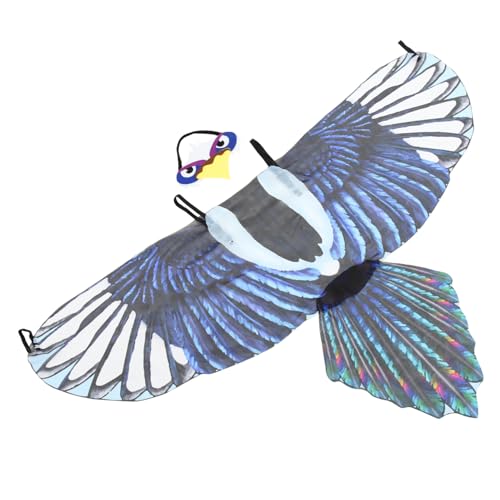Toyvian Eagle Wing Kostümset Leichtes Buntes Flügel Deko Accessoire für Halloween Karneval Party Realistisch Geformte Kostümflügel für Jungen Mädchen Cosplay Aufführung Toyvian Eagle Wing Kostümset Leichtes Buntes Flügel Deko Accessoire für Halloween Karneval Party Realistisch Geformte Kostümflügel für Jungen Mädchen Cosplay Aufführung von Toyvian