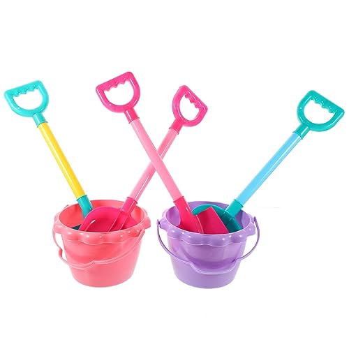 Toyvian Tragbares Spielset 3-teilig Lustiges Strandspielzeug Eltern-Kind-bindung Fantasie Von Jungen Und Mädchen Zufällige Farbe von Toyvian