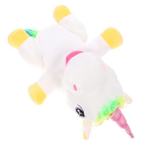 Toyvian Einhorn Handpuppe aus Interaktives für Dekorative Fingerpuppe für Geschichtenerzählen und Rollenspiele Kuschelig und Langlebig für Kreative Spielzeiten Toyvian Einhorn Handpuppe aus Interaktives für Dekorative Fingerpuppe für Geschichtenerzählen und Rollenspiele Kuschelig und Langlebig für Kreative Spielzeiten von Toyvian