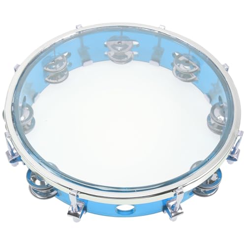 Toyvian Einstellbares Tamburin für Handtrommel Percussion Instrument aus Robustem Blau für Musikspielzeug und Rhythmusübungen Toyvian Einstellbares Tamburin für Handtrommel Percussion Instrument aus Robustem Blau für Musikspielzeug und Rhythmusübungen von Toyvian