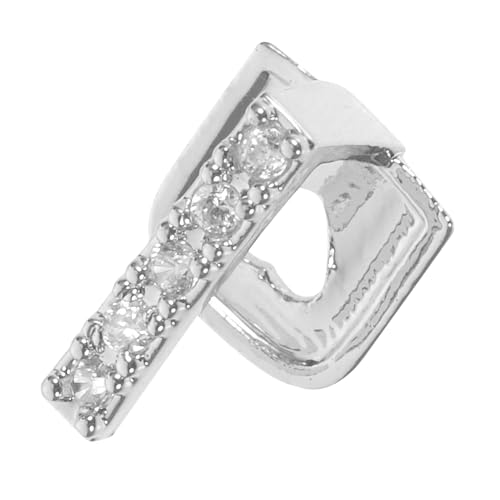 Toyvian Einzelzahn Grills Für Ihre Zähne Glänzende Hip Hop Zahnschmuck Dekoration Für Partys Silberne Rhinestone Zahnüberzüge Grill Accessoire Für Cosplay Und Halloween Toyvian Einzelzahn Grills Für Ihre Zähne Glänzende Hip Hop Zahnschmuck Dekoration Für Partys Silberne Rhinestone Zahnüberzüge Grill Accessoire Für Cosplay Und Halloween von Toyvian