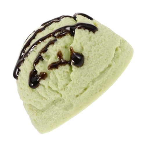 Toyvian Eiscreme Modell Eiscreme Ausstellungs Requisiten Schaufenster Requisiten Eiskugeln Gefälschte Simulations Eiskugeln Requisite Gefälschte Desserts Gefälschte Eiscreme von Toyvian