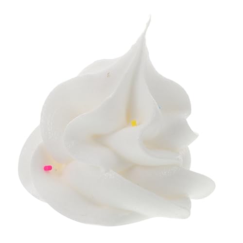 Toyvian Eiskugeln Foto Requisite Eiscreme interaktives Simulation Eiscreme Ball Fake Eiscreme Ball realistische Eiskugeln Eiscreme-Requisiten Sahnekaugummi von Toyvian
