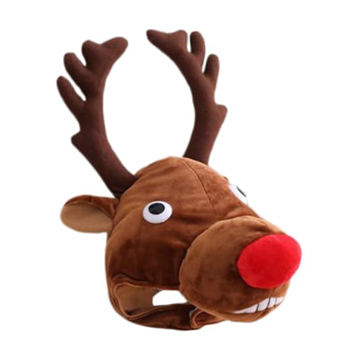 Toyvian Elch Kostümhaube Weihnachten Plüsch Kopfschmuck Foto Requisite Warm Hautfreundlich Festliche Party Mütze Toyvian Elch Kostümhaube Weihnachten Plüsch Kopfschmuck Foto Requisite Warm Hautfreundlich Festliche Party Mütze von Toyvian