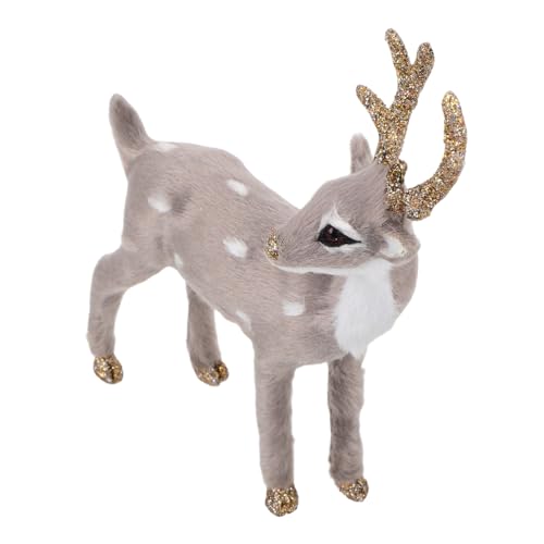 Toyvian Elchmodell Weihnachten deko weihnachtsdeko weihnachtsfiguren Weihnachtszeit Dekoration weißer Hirsch Miniaturhirsch Rentier- realistische Figur Plastik Grey Toyvian Elchmodell Weihnachten deko weihnachtsdeko weihnachtsfiguren Weihnachtszeit Dekoration weißer Hirsch Miniaturhirsch Rentier- realistische Figur Plastik Grey von Toyvian
