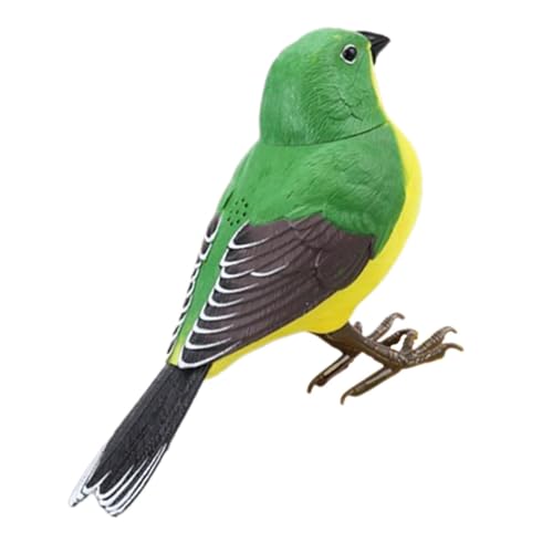 Toyvian Simulation Vogel Spielzeug Mit Geräuschsteuerung Elektronische Statue Für Interaktives Spielzeug Für Vogelkäfig Bunte Dekoration Für Vogel- Toyvian Simulation Vogel Spielzeug Mit Geräuschsteuerung Elektronische Statue Für Interaktives Spielzeug Für Vogelkäfig Bunte Dekoration Für Vogel- von Toyvian