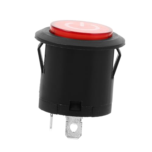 Toyvian Elektrisches Spielzeugzubehör Schalter Knopfdrücker Druckknopfspiele Für Smart Button Pusher Rot Metall von Toyvian