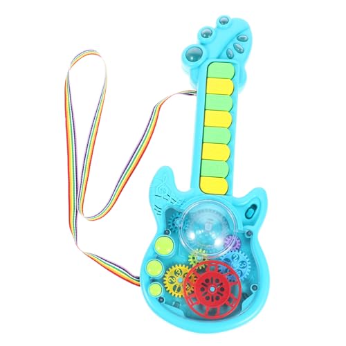 Toyvian Elektronische Kindergitarre mit Licht und Soundeffekten Pädagogisches Musikinstrument für Anfänger Spielerisches Lernen Interaktives Musikspielzeug für Jungen und Toyvian Elektronische Kindergitarre mit Licht und Soundeffekten Pädagogisches Musikinstrument für Anfänger Spielerisches Lernen Interaktives Musikspielzeug für Jungen und von Toyvian